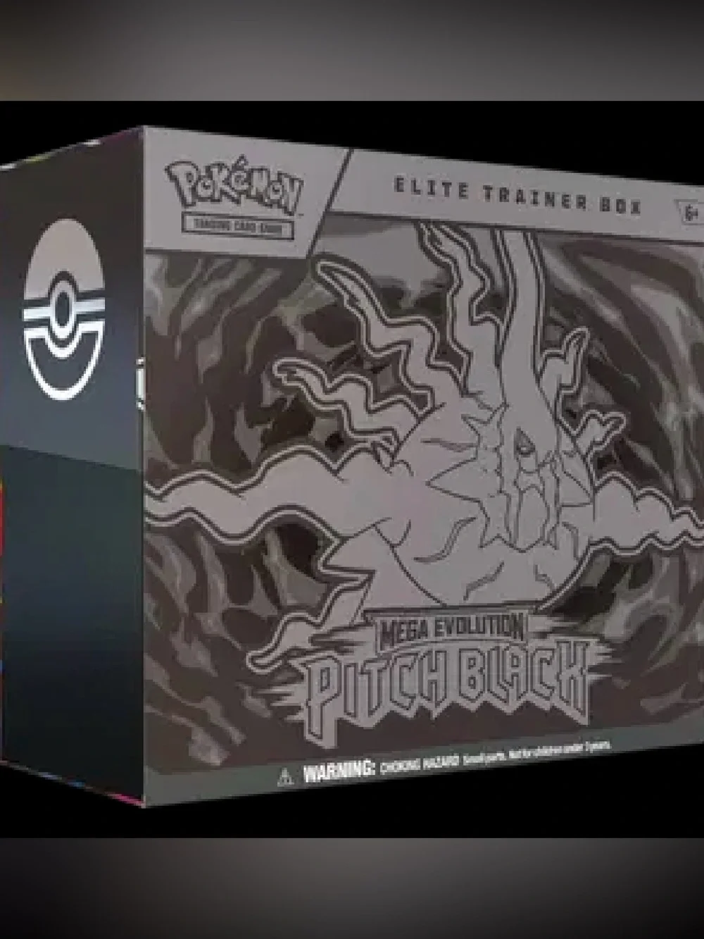 Pokemon Elite Trainer Box - Pitch Black Artwork (black, gray)